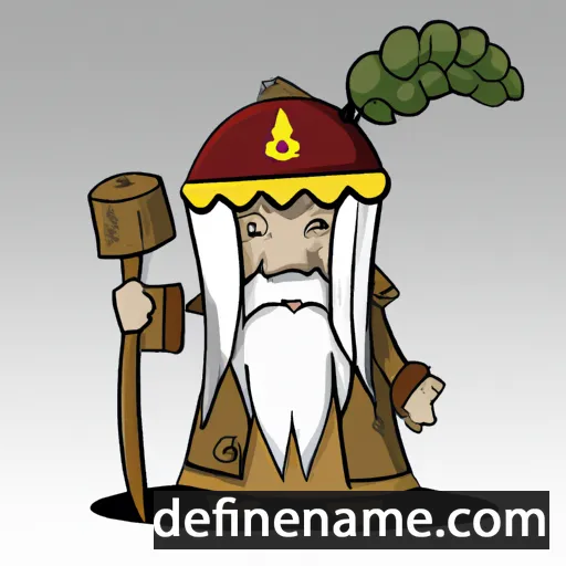 cartoon of the name Decebal