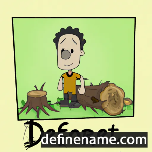 Deforest cartoon