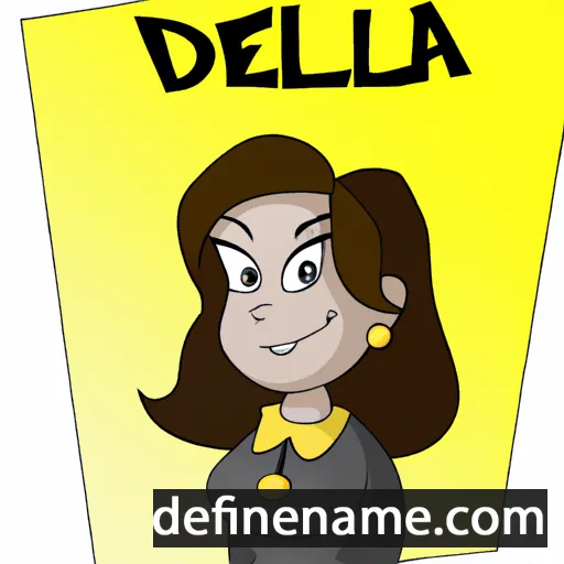 Della cartoon