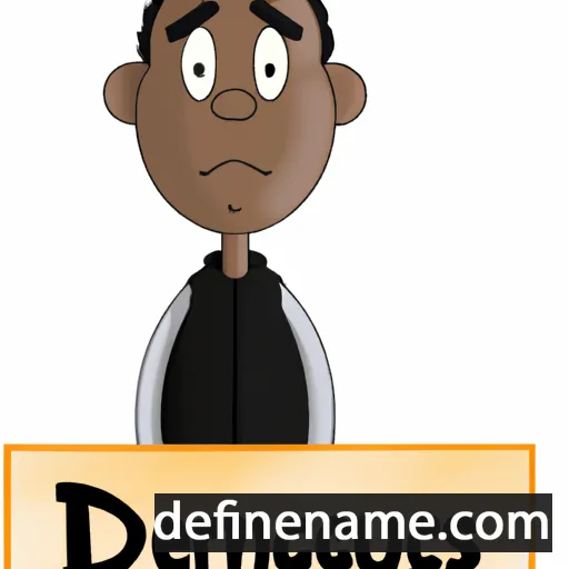 cartoon of the name DeMarcus