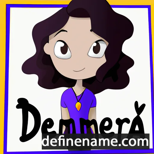 Demetra cartoon