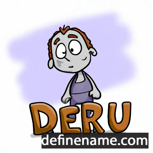 Derdriu cartoon