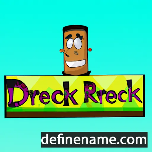 Derrick cartoon