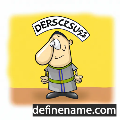 cartoon of the name Desiderius