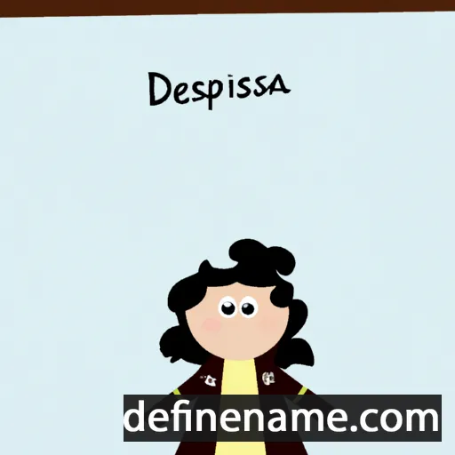 cartoon of the name Despina