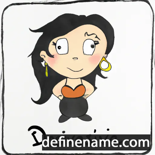 cartoon of the name Dessislava