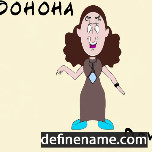 cartoon of the name Devorah