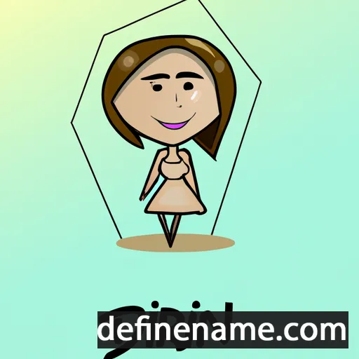 cartoon of the name Diann