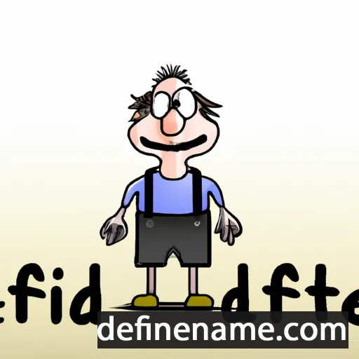 Dietfried cartoon