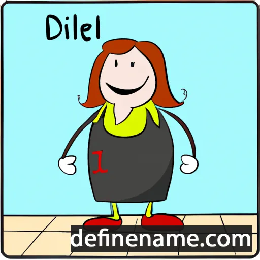 cartoon of the name Dietlind