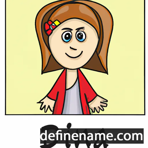 Dijana cartoon