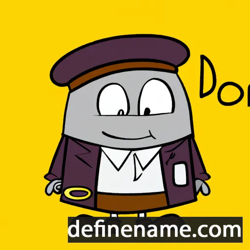 cartoon of the name Diodore