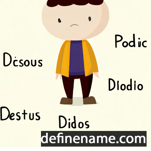 cartoon of the name Diodotus