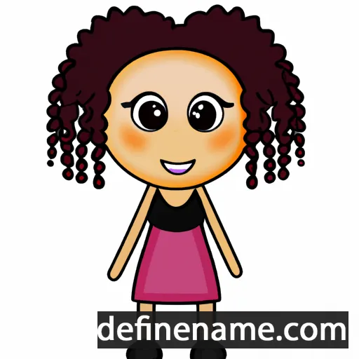 cartoon of the name Dione