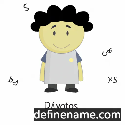 cartoon of the name Dionysios