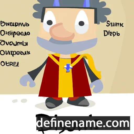 cartoon of the name Dionysius