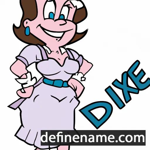 Dixie cartoon