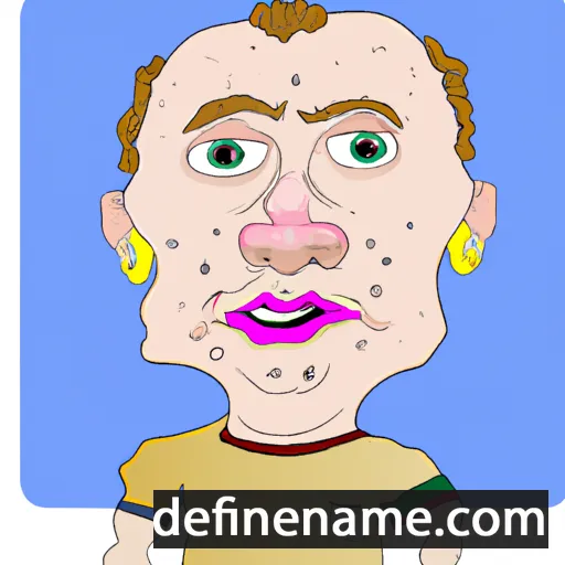 cartoon of the name Dmitar