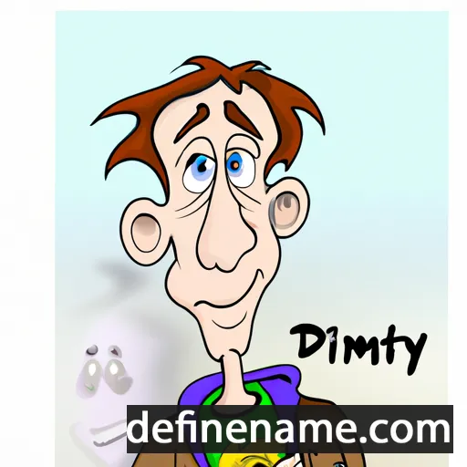 cartoon of the name Dmitry