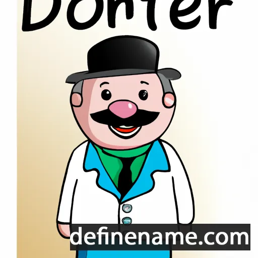 Dömötör cartoon