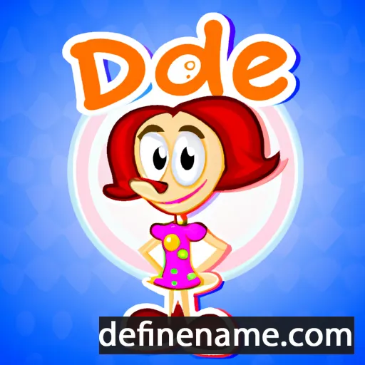 cartoon of the name Dodie