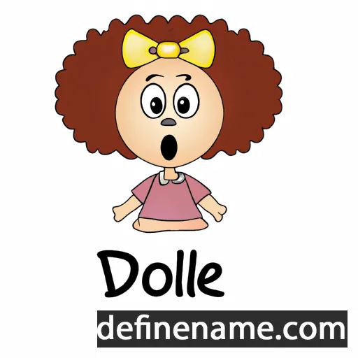 cartoon of the name Dollie