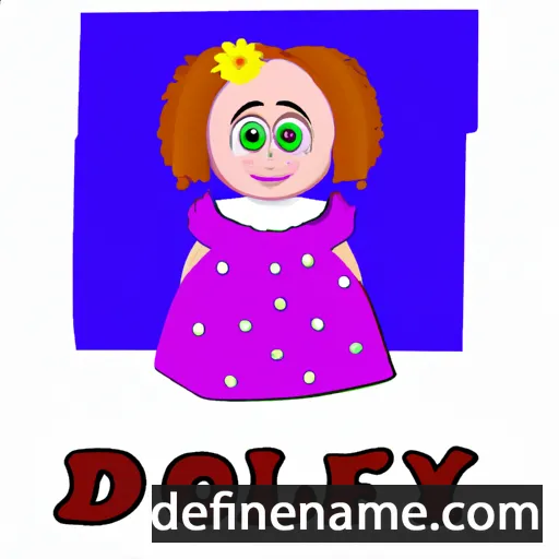 cartoon of the name Dolly