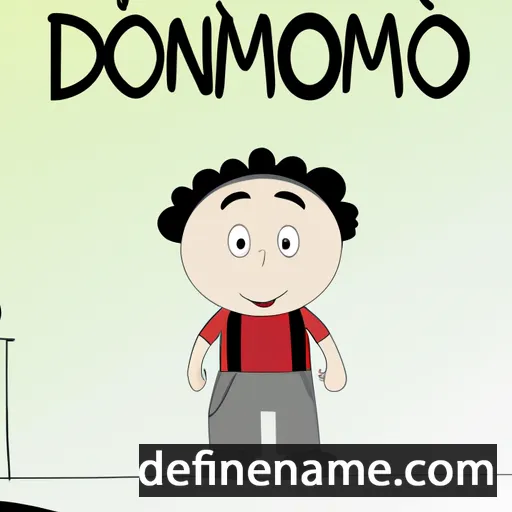 Domenico cartoon