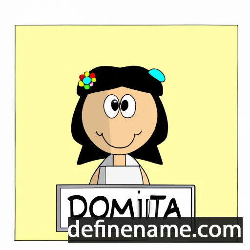 Domitia cartoon