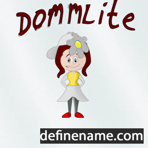 Domitille cartoon