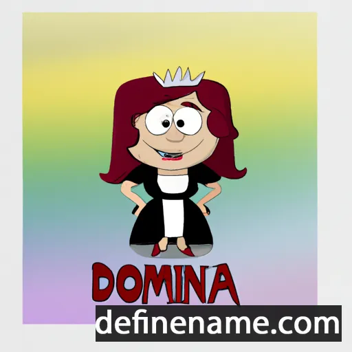 Domnina cartoon