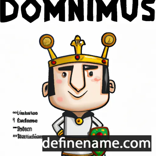 cartoon of the name Domninus