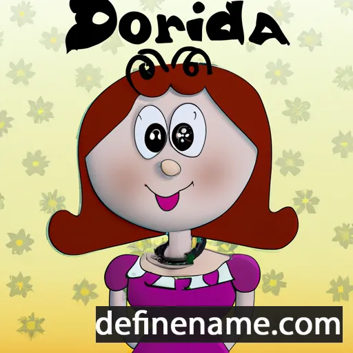 Dorinda cartoon