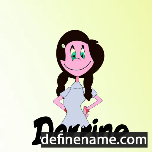 cartoon of the name Dorine