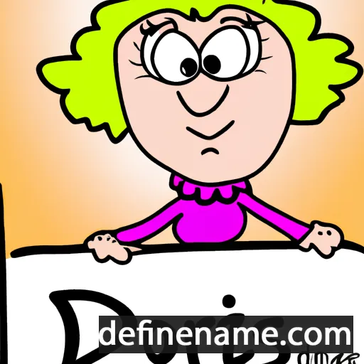 cartoon of the name Doris