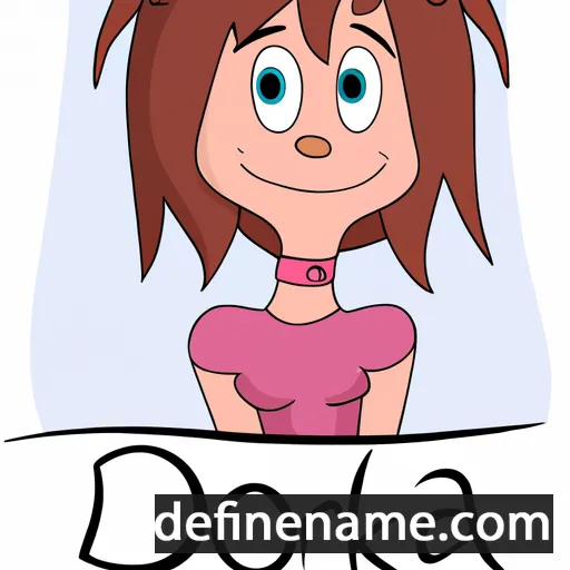 cartoon of the name Dorka