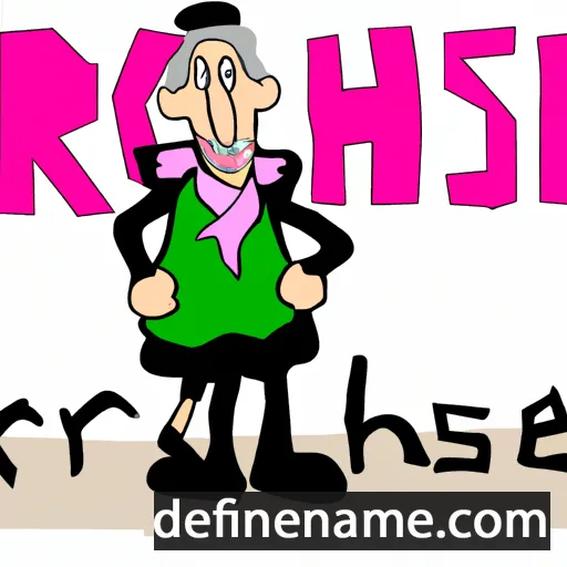 cartoon of the name Dornröschen