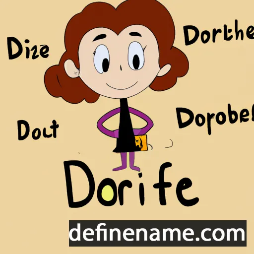 Dorothée cartoon