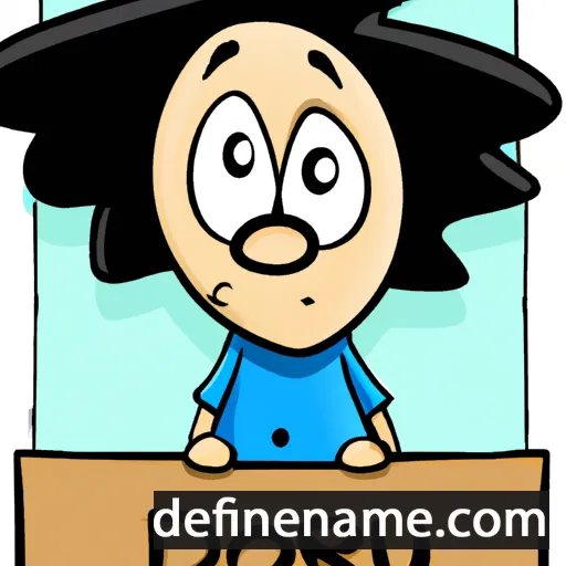 cartoon of the name Doru