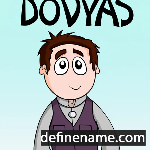 Dovydas cartoon