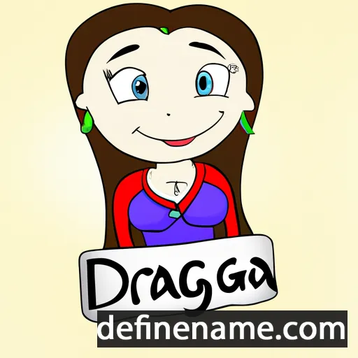 Dragana cartoon