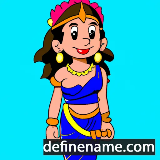 Draupadi cartoon