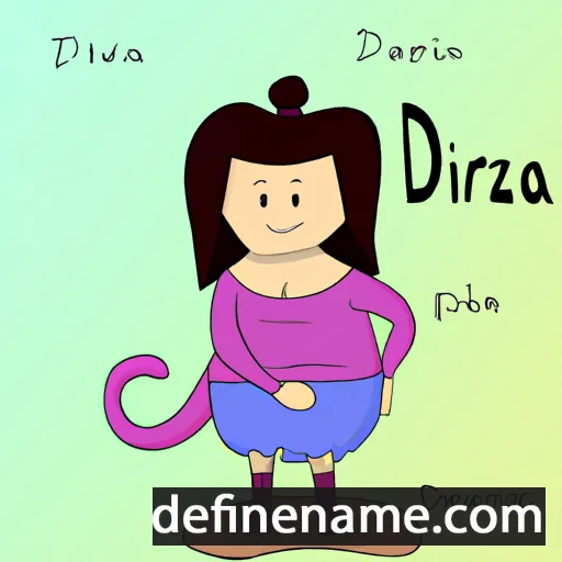 cartoon of the name Draženka