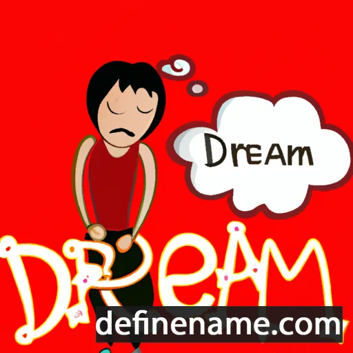 cartoon of the name Dream