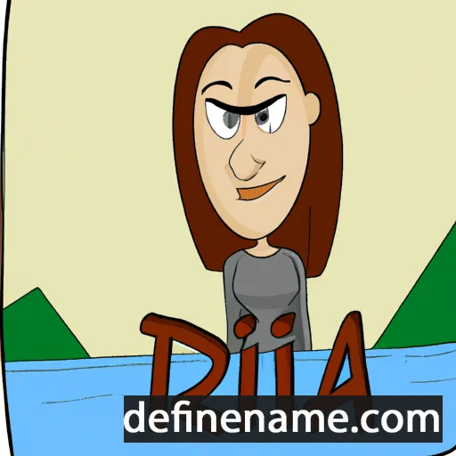 Drina cartoon