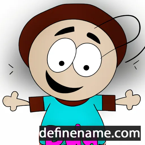 cartoon of the name Duda