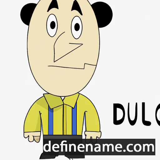 cartoon of the name Duilio