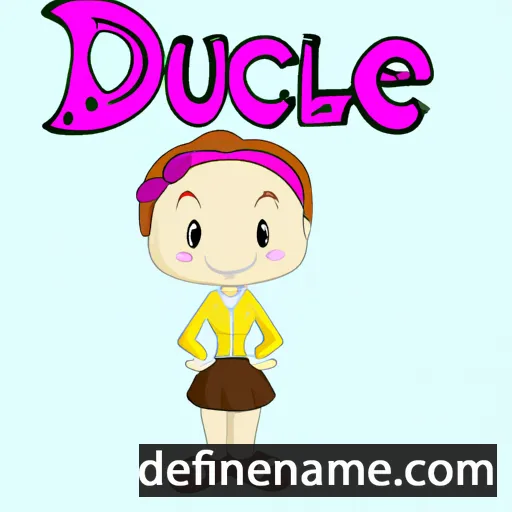 Dulcie cartoon