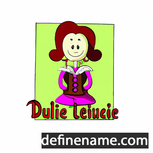 Dulcinea cartoon