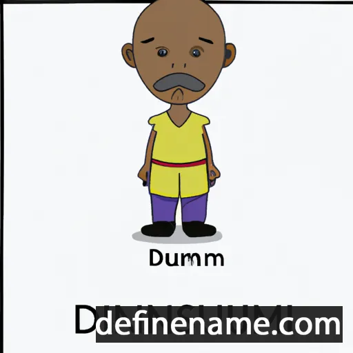 Dumisani cartoon